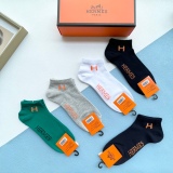 Hermès classic short tube socks