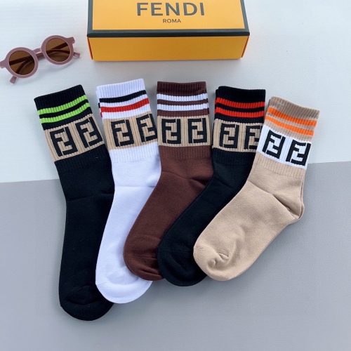 Fendi quality stockings socks