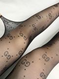 Gucci double G print rubber stockings
