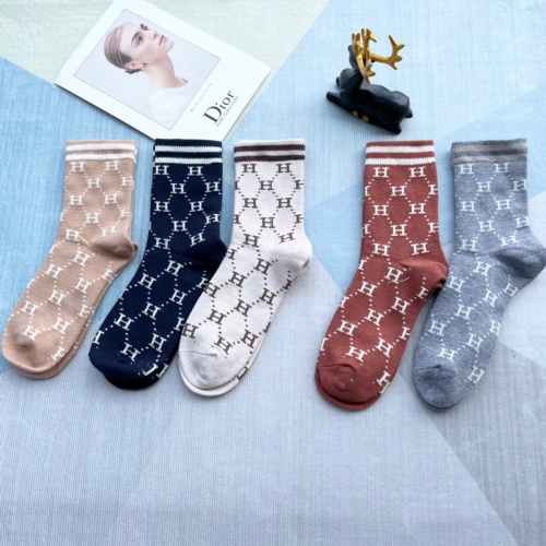 Hermès classic middle socks