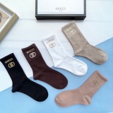 Gucci hot gold medium tube women's socks socks