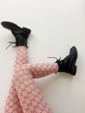 Gucci Double G letters mesh stockings