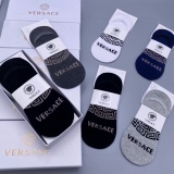 Versace classic evergreen tree invisible men's socks
