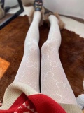 Gucci large G letter network yarn conjoined stockings