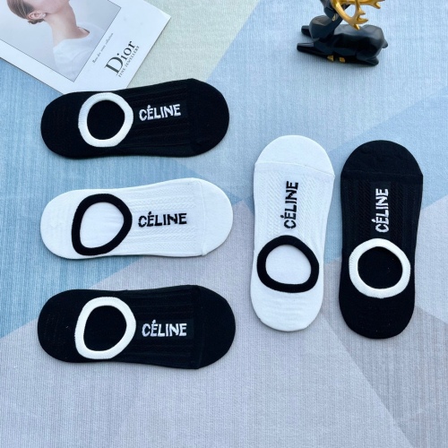 Celine ship socks 2023 socks socks