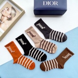 Dior letters socks