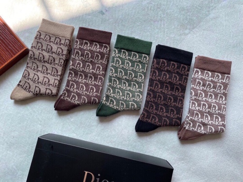 Dior women's middle socks