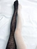 Fendi Double F Old Flower Alphabet.com socks pantyhose
