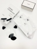 Chanel letters logo cards crystal socks in stockings