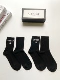 Gucci classic dual -g letter logo heavy work in stockings men and women same paragraphs