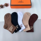 Hermès Mid -tube socks are soft mid -tube socks