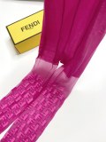 Fendi Lao Flower Printing Plastic Stockings Stockings