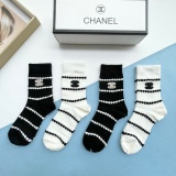 Chanel logo Mids Stockings