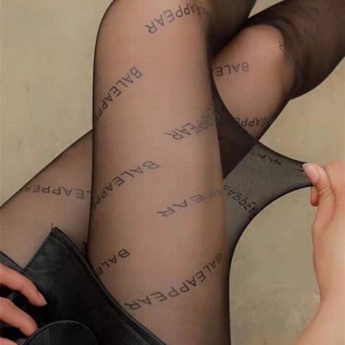 Balenciaga letters conjoined stockings