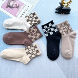 Louis Vuitton embroidered short pile socks