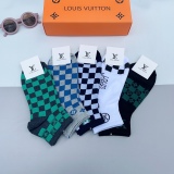 Louis Vuitton 2023 Men and Women's Great Socks Stockings