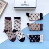 Chanel cashmere socks