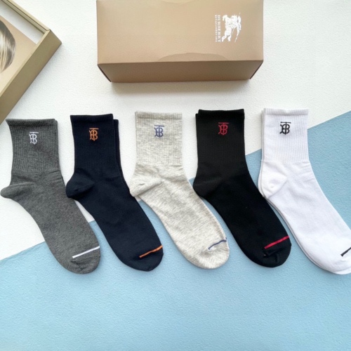 Burberry 2023 short medium men's socks ship socks