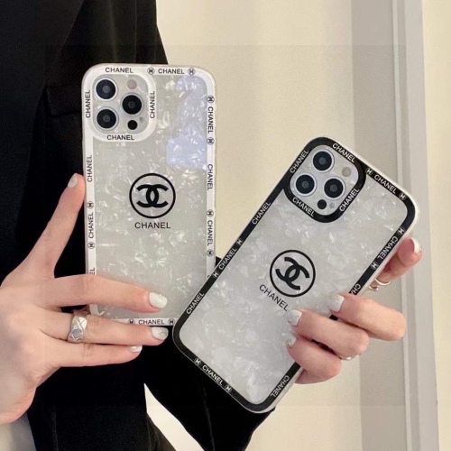 CHANEL shell texture all -inclusive mobile phone case