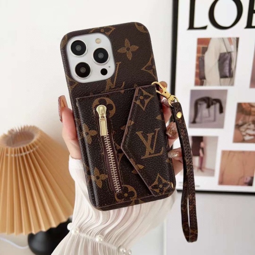 Louis Vuitton envelope bag mobile phone case zipper zipper card bag