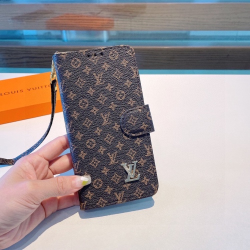 Louis Vuitton Classic Old Flower Case Case Case Case Multi -card Laohua Multifunctional Mobile Case