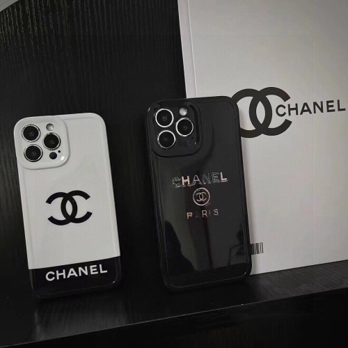 CHANEL large C mobile phone case three packs of soft shell