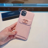 CHANEL lycheon card bag mobile phone case