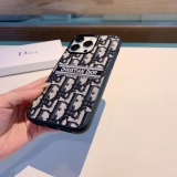 Dior embroidery fabric all -inclusive mobile phone case