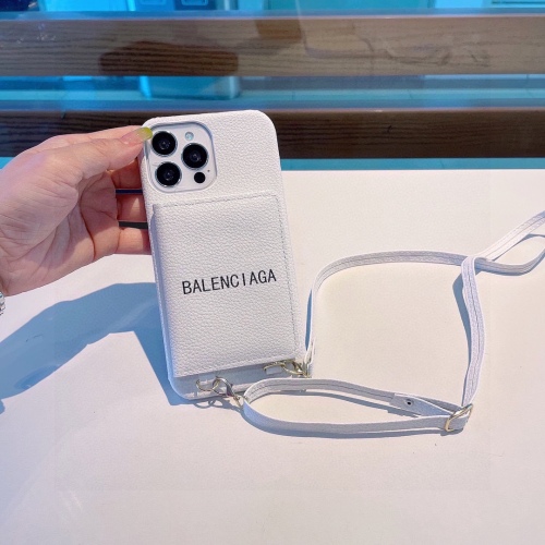 Balenciaga crossbody card bag phone case
