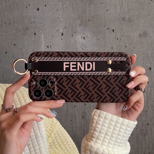 Fendi luxury dual F English mobile phone case