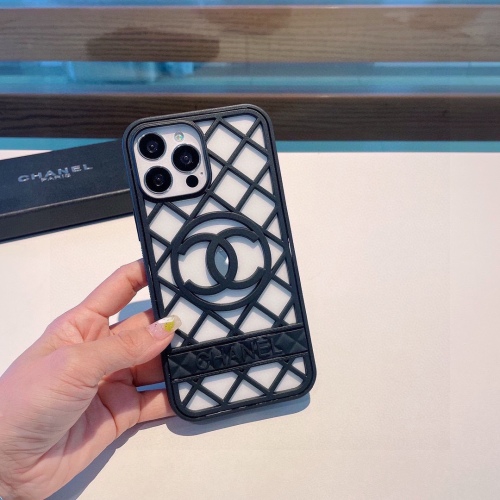 CHANEL hollow CHANEL mobile phone case