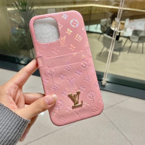 Louis Vuitton Laohua mobile phone case double -layer card