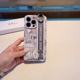 Dior wristband mobile phone case Dior Forest Story Straight Frame All -inclusive Soft Shell