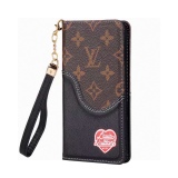 Louis Vuitton & Nigo joint denim gap patch mobile phone case leather case