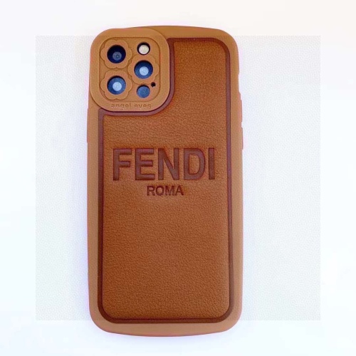 FENDI Press Patch All -inclusive Mobile Phone Shell Small Flower Loster Protection All Package