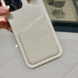 Fendi card plug -in mobile phone case