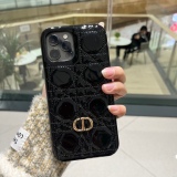 Dior plaid mobile phone case
