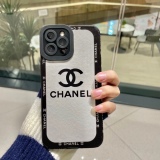 CHANEL Double C simple mobile phone case side logo