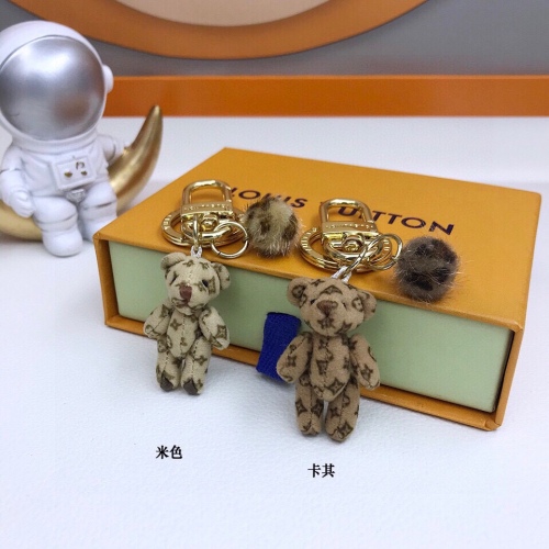 Louis Vuitton 2021 Little Bear Doll Pendant Key Buckle and Package