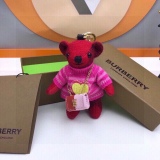 Burberry checkered cashmere Thomas Teddy love sweater, bags and keychain