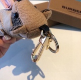 Burberry bear pendant, windbreaker bear teddy bear with messenger bag keychain pendant