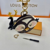 Louis vuitton love bird keychain and bag