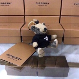 Burberry checked cashmere Thomas Teddy sweater, bags and keychain