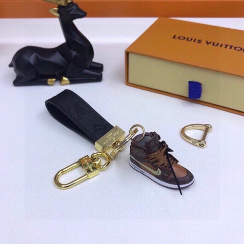 Louis Vuitton keychain M65221 AJ mini shoe and decoration pendant classic old flower Monogram