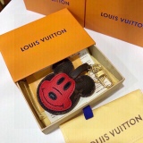 Louis Vuitton Mickey head pattern keychain, I like it so much
