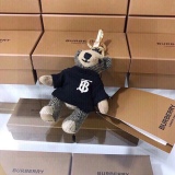Burberry checked cashmere Thomas Teddy sweater, bags and keychain