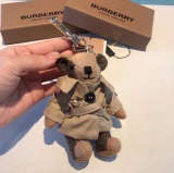 Burberry bear pendant, windbreaker bear teddy bear keychain pendant