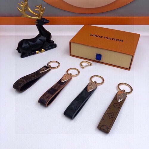 Louis Vuitton Shield Keychain Car Trade Bag Trade Double Hanging Set