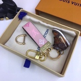 Louis Vuitton keychain M65221 AJ mini shoe and decoration pendant classic old flower Monogram