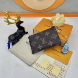 Louis Vuitton M62650 Monography Key Coin Pass